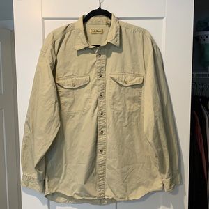 LL Bean Button up